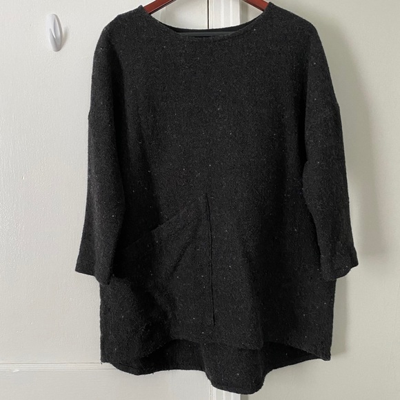 Elizabeth Suzann Long Sleeve Harper in Wool - OS - Picture 2 of 8